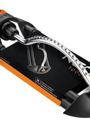 Зрошувач дощовий neo tools, дощувач маятниковий, 18 сопел в металевому елементі, регулювання діапазону та сили поливу, площа 7
