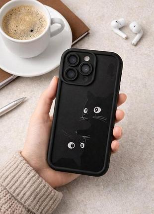 Чехол для apple iphone 14 pro max с дизайном котиков