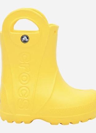 Дитячі гумові чоботи crocs