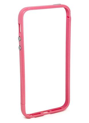 Бампер colorful 3 в 1 для apple iphone 5, 5s, se (set-pink) – jcpal