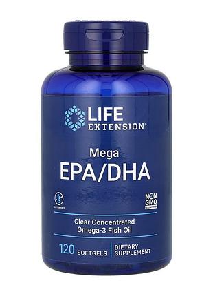 Мега epa/dha mega epa/dha - 120 softgels для поддержки сердца