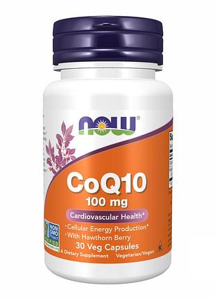 Коэнзим q10 coq10 100 мг - 30 капсул в растительной оболочке для поддержки сердечной функции