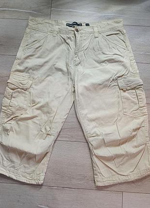 Мужские бриджи карго indicode jeans xl 100% хлопок