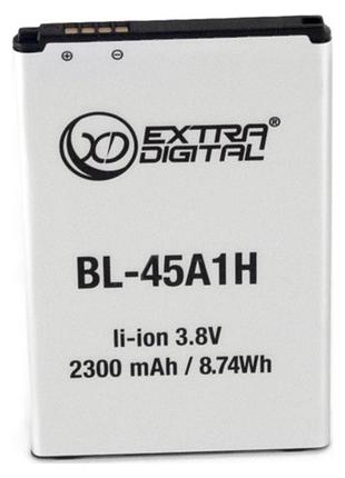 Аккумулятор для lg k10 2300 mah - bl-45a1h – extradigital