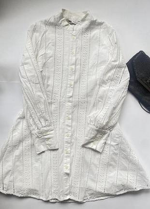 Новое женское платье белого цвета зара zara біле жіноче плаття білого кольору
