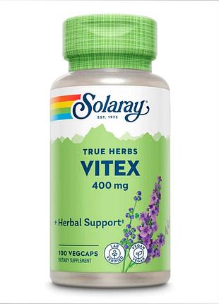 Витекс экстракт ягоды 400mg vitex berry extract 400mg - 100 vcaps для поддержки женского здоровья