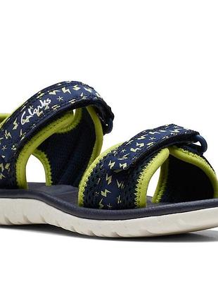 Детские сандалии,босоножки clarks surfing tide k.
