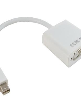 Адаптер для apple mini displayport – dvi, 0,15 метра, 30 awg, gold, pvc – extradigital