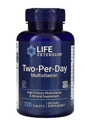 Two-per-day multivitamin - 120 tabs