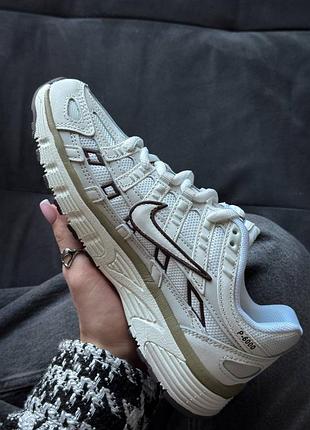 Кроссовки nike p-6000 white