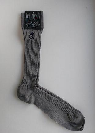 Мужские носки премиум-класса модели simply sartorial британского бренда london sock co. в цвете earl grey.