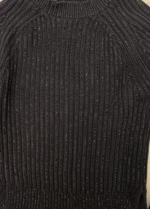 Zara 100% cotton светр з бісером2 фото