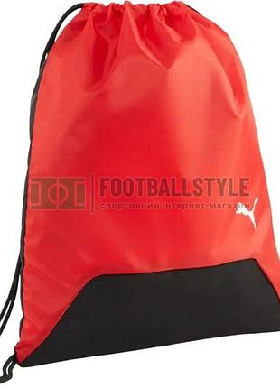 Рюкзак puma teamgoal gym sack 16l красный, черный уни 47 x 39 см 090240-03