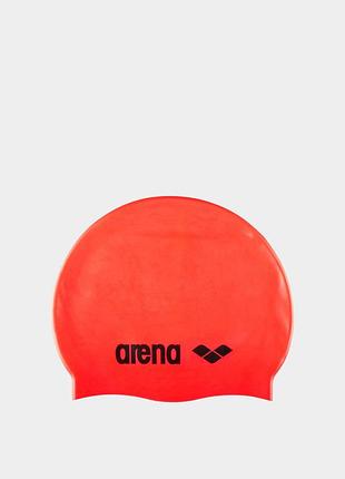 Шапочка для плавания arena classic silicone 91662-040