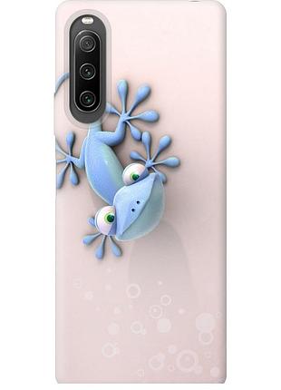 Чохол силіконовий на телефон sony xperia 10 iv гекончик "1094u-2789-58250"