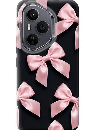 Чохол силіконовий на телефон huawei honor 400 pro 5g coquette ribbons dark coquette "6767u-4036-58250"
