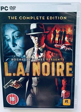 L.a. noire the complete edition, б/у, английская версия - диск для pc