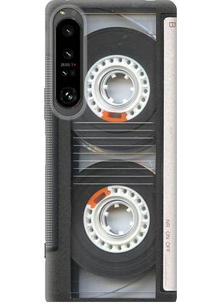Чехол силиконовый на телефон sony xperia 1 iv кассета "876u-2787-58250"