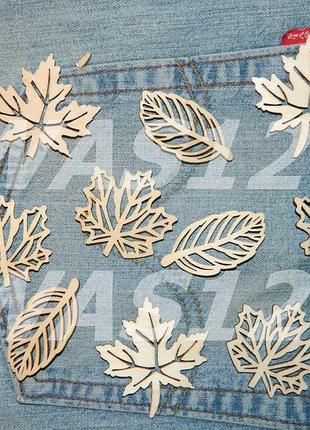 Деревянные элементы для декора и скрапбукинга