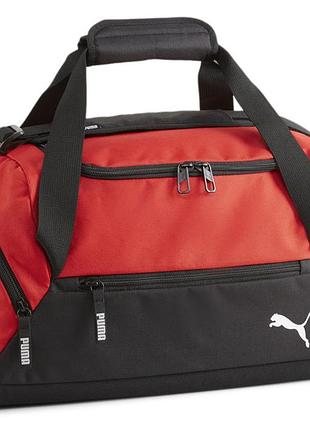 Чоловіча / жіноча сумка спортивна пума оригінал puma teamgoal teambag 28l червоний уні 45х24х27 см 090232-03