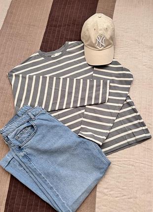 Лонгслів в смужку від pull&bear 2