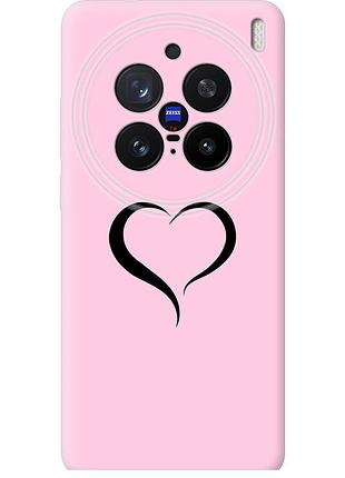 Чехол силиконовый на телефон vivo x200 pro сердце 1 "4730u-3883-58250"