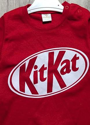 Ромпер "kit kat" червоний 2