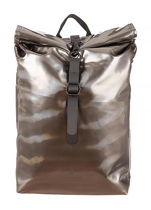 Мужской / женский рюкзак раинс оригинал rains backpacks 1361-holographicsteel
