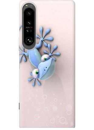 Чехол силиконовый на телефон sony xperia 1 iv геккончик "1094u-2787-58250"