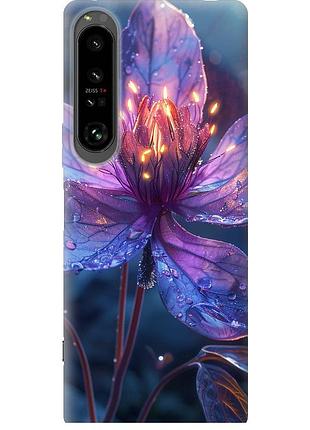 Чехол силиконовый на телефон sony xperia 1 iv магический цветок "6038u-2787-58250"