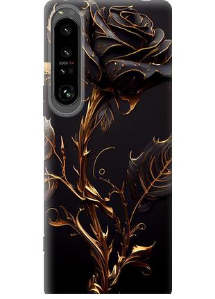 Чехол силиконовый на телефон sony xperia 1 iv роза 3 "5552u-2787-58250"