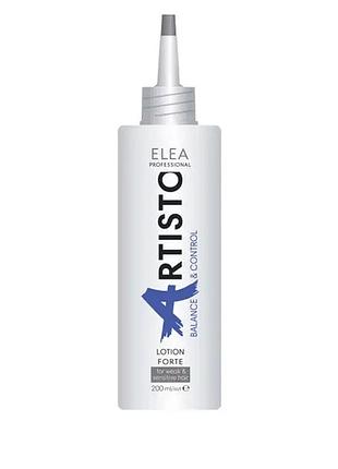 Лосьйон стимулюючий ріст волосся elea professional artisto balance & control lotion forte 200 мл