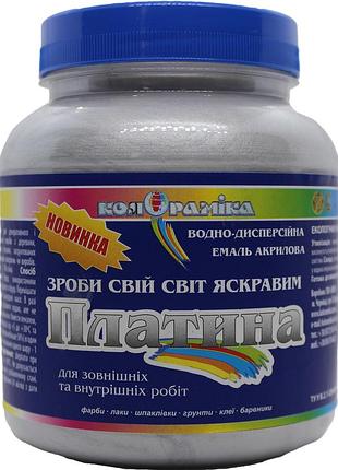 Емаль перламутровая платина колорамика 0.5 кг