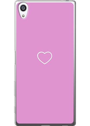 Чохол 2d пластиковий на телефон sony xperia z5 premium e6883 серце 2 "4863t-345-58250"