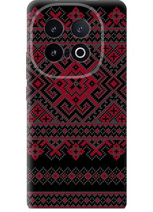 Чехол силиконовый на телефон vivo iqoo 13 вышиванка 52 "1763u-3913-58250"