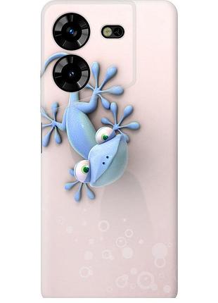 Чехол силиконовый на телефон tecno pova 5 геккончик "1094u-3139-58250"