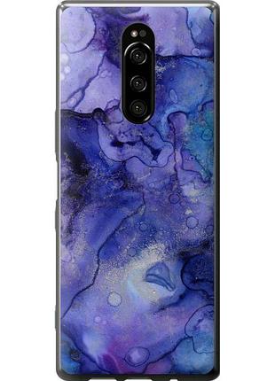 Чехол силиконовый на телефон sony xperia 1 j9110 мрамор 7 "4802u-1760-58250"