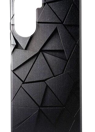 Чехол silicone case print для nubia neo 5g (8150n) черный бампер с рисунком абстракция