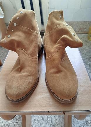 Сапожки женские из индийии-37р.