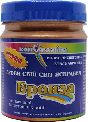Емаль перламутровая бронза колорамика 0.2 кг