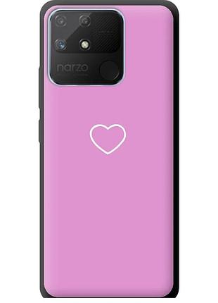 Чехол tpu на телефон realme narzo 50a сердце 2 "4863b-2514-58250"