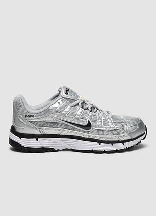 Nike p-6000 silver/black 6