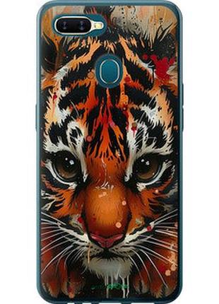 Чехол на oppo a12 mini tiger "6052t-2557-2448"