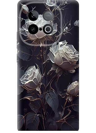 Чохол силіконовий на телефон vivo iqoo neo 10 5g троянди 2 "5550u-3920-58250"