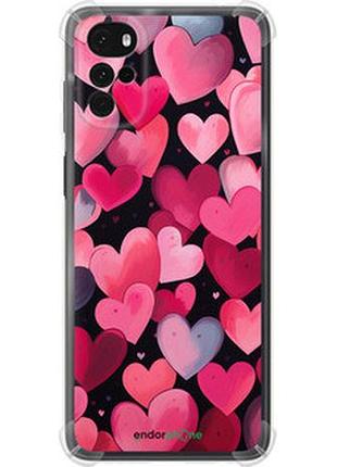 Чехол на motorola g22 сердечки 4 "5662sp-2681-2448"