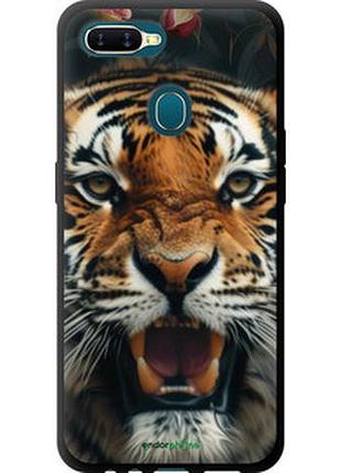 Чехол на oppo a12 тигровое величие "6080b-2557-2448"