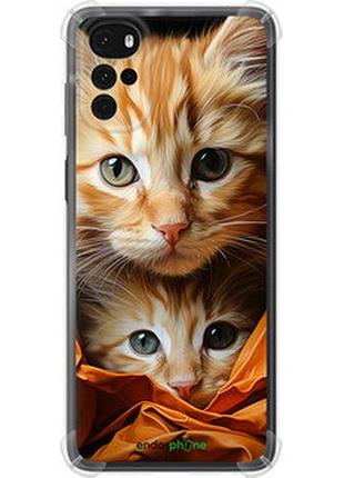 Чехол на motorola g22 котики 2 "5664sp-2681-2448"