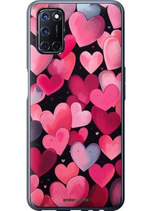 Чехол на oppo a52 сердечки 4 "5662t-1930-2448"
