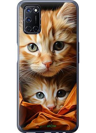 Чехол на oppo a52 котики 2 "5664u-1930-2448"