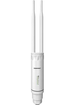 Зовнішня точка wi-fi comfast cf-ew74 v2 до 200м wi-fi 6 ap1200mbps, 5.8ghz, 2.4ghz, mesh